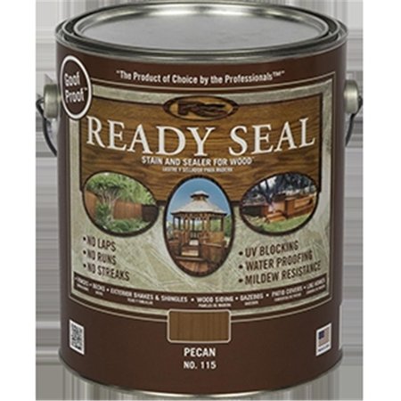 READY SEAL 115 1g Stain & Sealer for Wood - Pecan RE327641